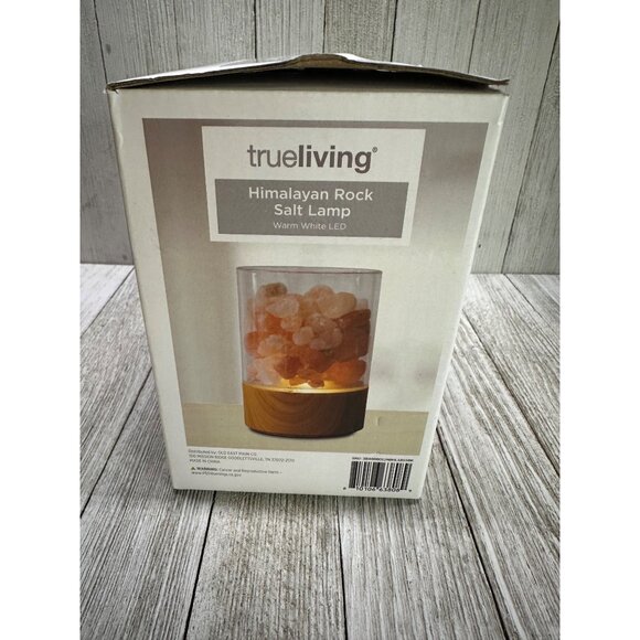 Trueliving Himalayan Rock Salt Lamp Warm Light LED with Box Home Decor - Picture 5 of 10